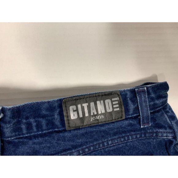 Gitano Womens Size 16 Jean Denim Shorts y2k High Rise Mom 5 in Inseam - Picture 4 of 4